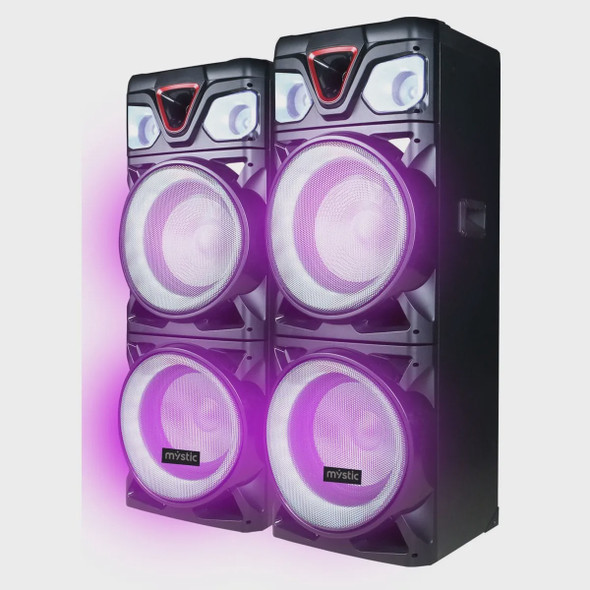 SPEAKER BOX MYSTIC 12" MY-PS799 DUAL PAIR BLUETOOTH