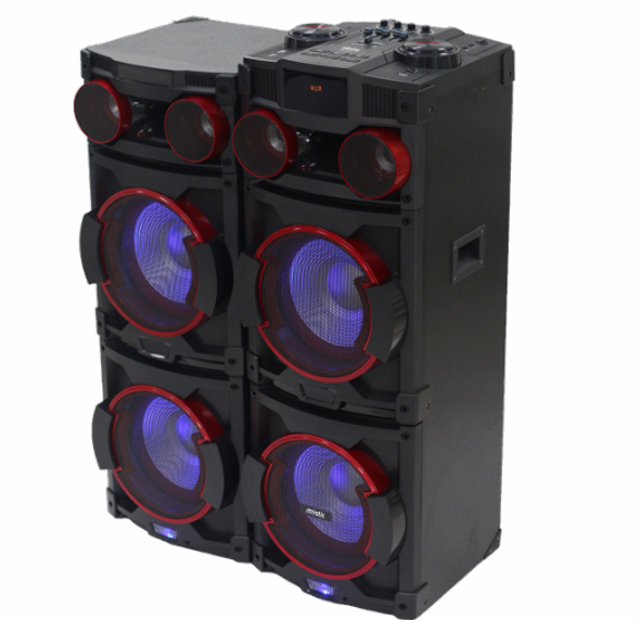 SPEAKER BOX MYSTIC 12" MY-PS497 DUAL PAIR BLUETOOTH