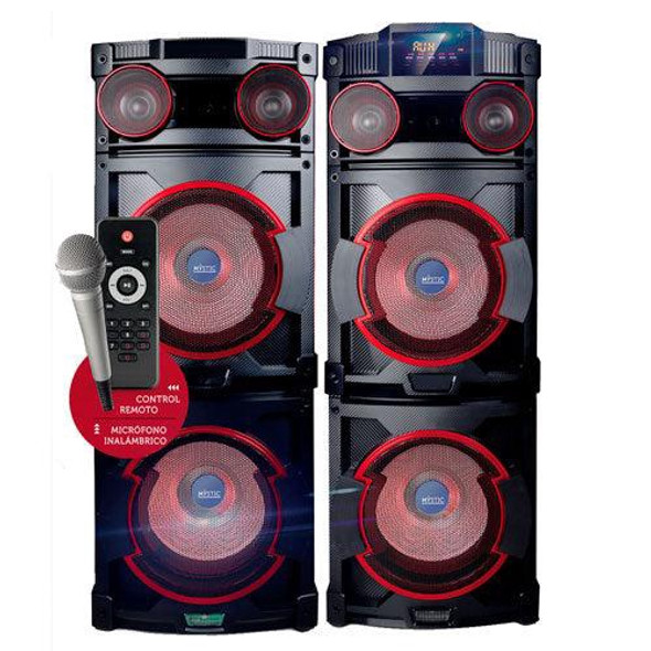 SPEAKER BOX MYSTIC 12" MY-PS497 DUAL PAIR BLUETOOTH