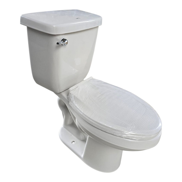 TOILET SET CPTL S TRAP ELONGATED CLOSED COUPLED WHITE LEVER FLUSH GNT-H680LF