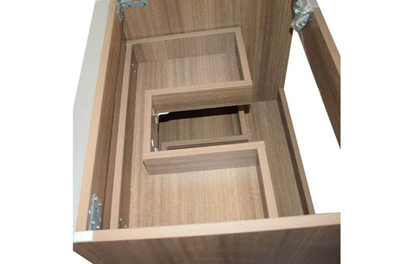 BATHROOM WALL HUNG CABINET WOLLATON BROWN WITH MIRROR 2 DRAWS PVC 23"X18"X19" GNC-DC16WO24H BATHROOM WALL HUNG CABINET WOLLATON BROWN WITH MIRROR 2 DRAWS PVC 23"X18"X19" GNC-DC16WO24H