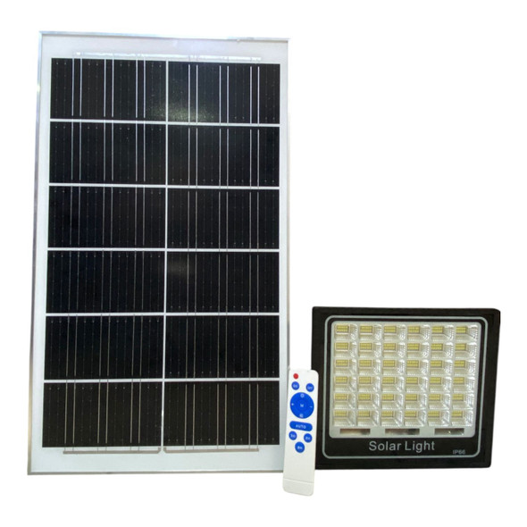 LAMP LED SOLAR FLOOD SP-P-30W IP66 WITH SOLAR PANEL J.F.N.V