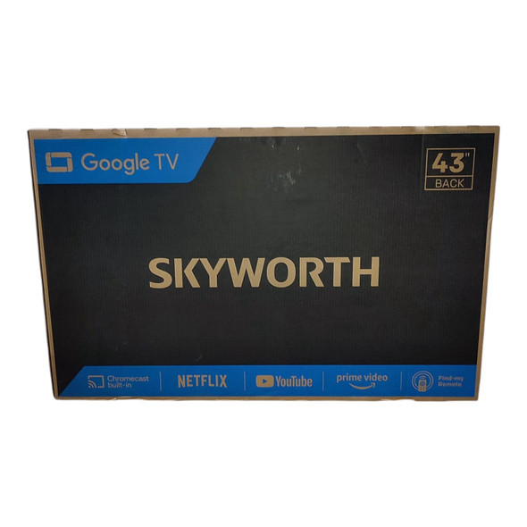 TELEVISION SKYWORTH 43" 43E55G GOOGLE TV ANDROID SMART LED TELEVISION SKYWORTH 43" 43E55G GOOGLE TV ANDROID SMART LED