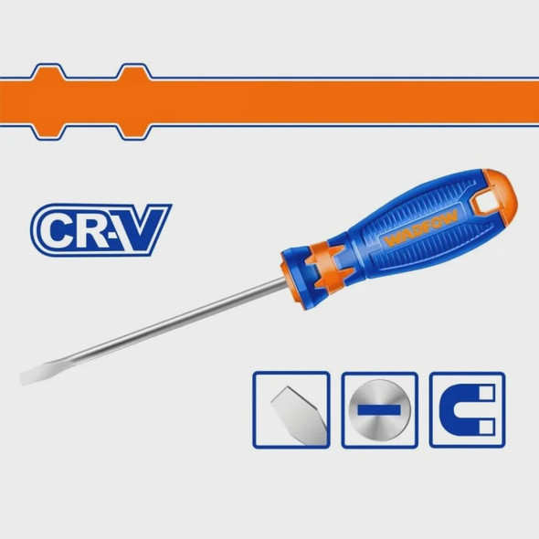 SCREWDRIVER FLAT WADFOW WSD1954 SL5.5 X 100MM
