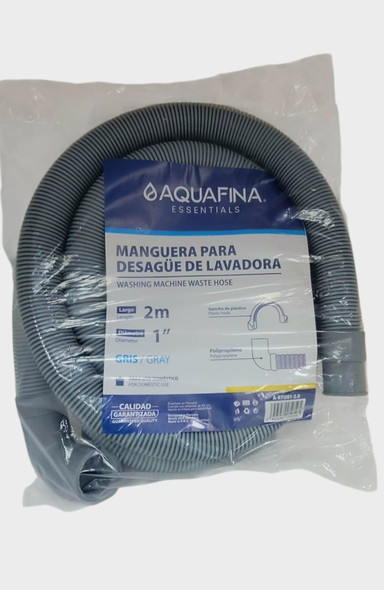 WASHING MACHINE DRAIN HOSE AQUAFINA 1" A-RTUO1-2.0