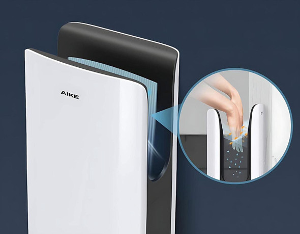 HAND DRYER LARGE AIKE AK2005H 1850W 110V 60HZ HAND DRYER LARGE AIKE AK2005H 1850W 110V 60HZ