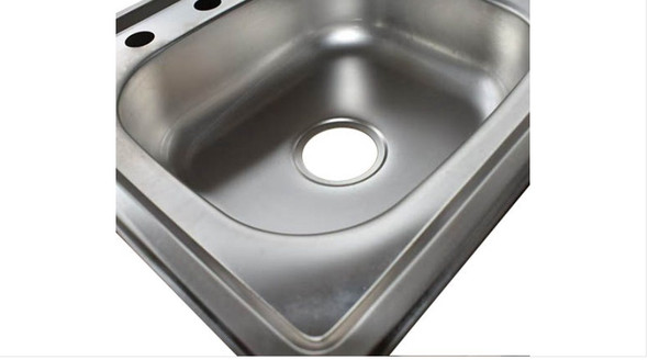 SINK S/BOWL D/DRAIN KALIMBA 22G 1000x500x150MM GKS-TYKM100R NO WASTE SINK S/BOWL D/DRAIN KALIMBA 22G 1000x500x150MM GKS-TYKM100R NO WASTE
