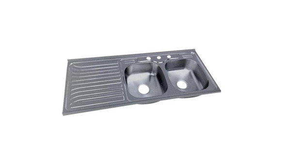 SINK D/BOWL S/DRAIN KALIMBA 22G 1200x500x170MM GKS-TYKX120R NO WASTE SINK D/BOWL S/DRAIN KALIMBA 22G 1200x500x170MM GKS-TYKX120R NO WASTE