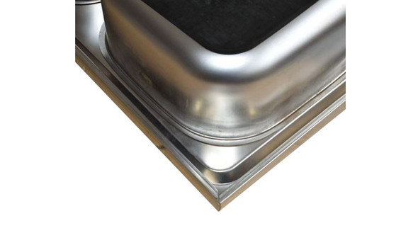 SINK D/BOWL S/DRAIN KALIMBA 22G 1200x500x170MM GKS-TYKX120L NO WASTE SINK D/BOWL S/DRAIN KALIMBA 22G 1200x500x170MM GKS-TYKX120L NO WASTE