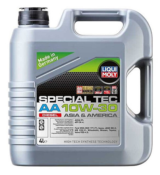 OIL LIQUI MOLY SPECIAL TEC AA 10W-30 DIESEL 4L ASIA & AMERICA 7613