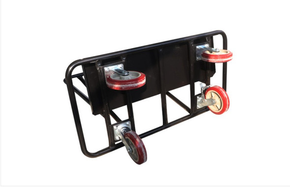 PLASTERBOARD TROLLEY CART DEVOX BLACK 8" WHEELS LOAD 1350KG GFN-TC0950-B