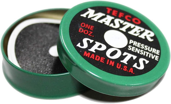 POOL BALL SPOT MASTER TEFCO 12PCS TIN