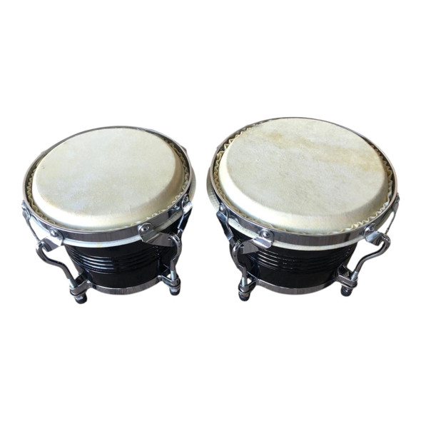 DRUM BONGO BP 6.5 + 7.5" BLACK HOOPS 46112MB