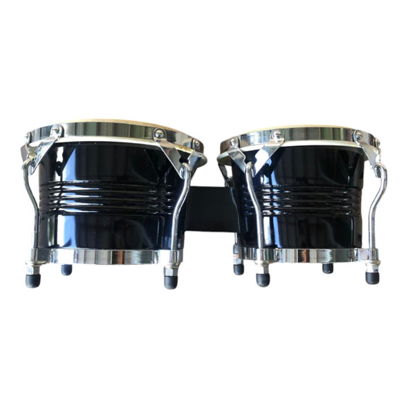 DRUM BONGO BP 6.5 + 7.5" BLACK HOOPS 46112MB