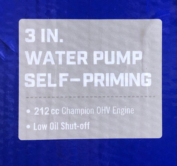 WATER PUMP STAR 3" SKRTP3 PREMIUM BLUE WATER PUMP STAR 3" SKRTP3 PREMIUM BLUE