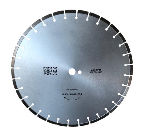 DISC 18" CONCRETE CUTTING DIAMOND SAW GFC-CNQ16-4 450MM