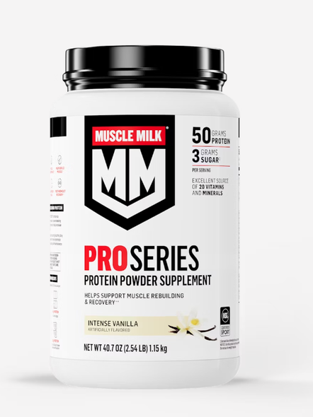 Supplement Muscle Milk Protein Powder Pro Series Vanilla 2lb