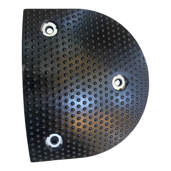 SPEED BUMP END CAP 1PC RUBBER BLACK 10" X 12" X 1 3/4" WOTECT HSJ-SBR2530-EC SOLD EACH
