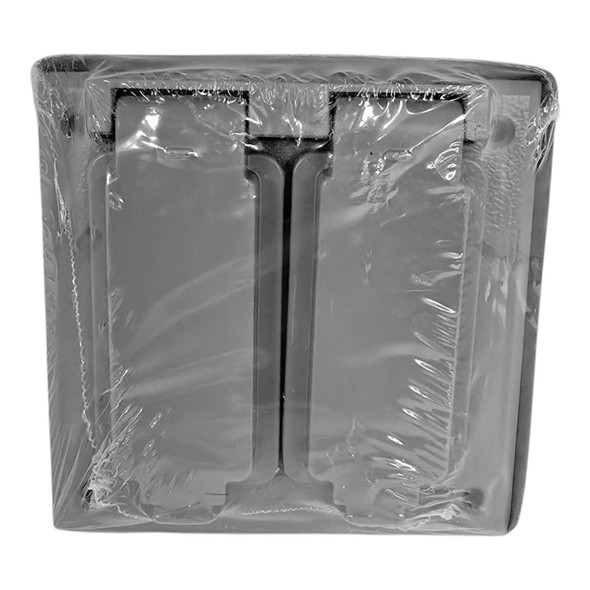 WEATHERPROOF COVER AMMO GFCI 2 GANG AR2C-2G DIE CAST ZINC