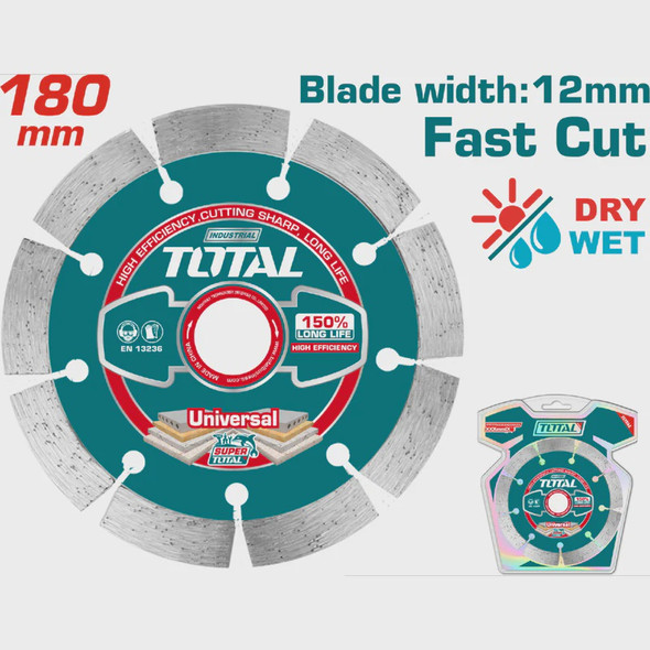 DISC 7" CUTTING TOTAL TAC21118012 DRY/WET