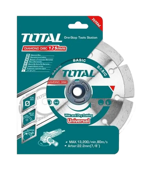 DISC 5" DIAMOND TOTAL TAC2111251 125MM