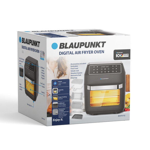 AIR FRYER BLAUPUNKT BKAF6102 12L OVEN
