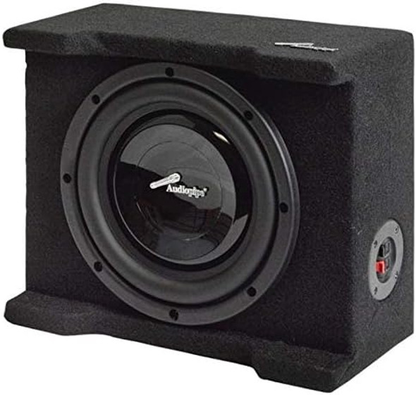 SPEAKER BOX CAR AUDIO PIPE 8" APSB-8BDF SUB SEALED SHALLOW MOUNT