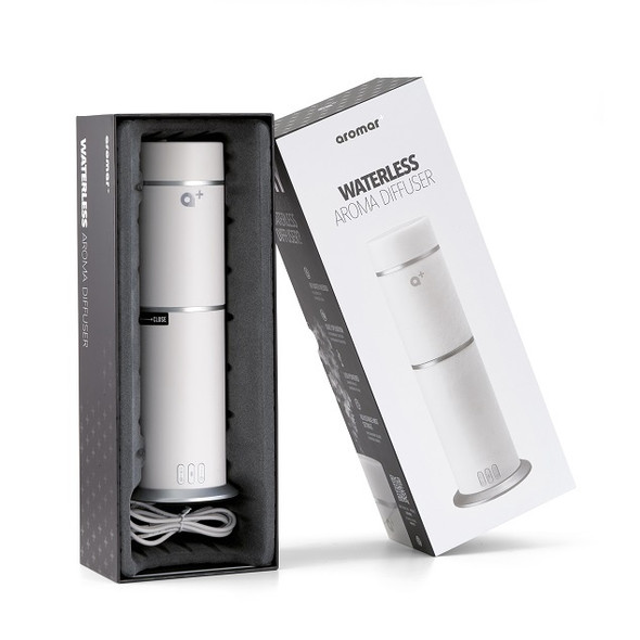 AROMAR WATERLESS DIFFUSER CYLINDER WHITE AP-3001
