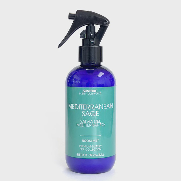 AROMAR SPA ROOM MIST MEDITERRANEAN SAGE 8OZ S5116