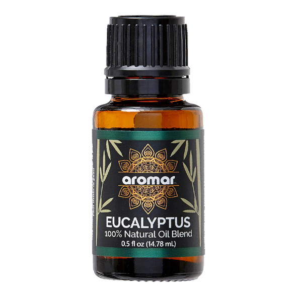 AROMAR ESSENTIAL OIL EUCALYPTUS 0.5OZ 8001