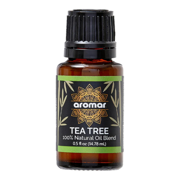 AROMAR ESSENTIAL OIL TEA TREE 0.5OZ 8006