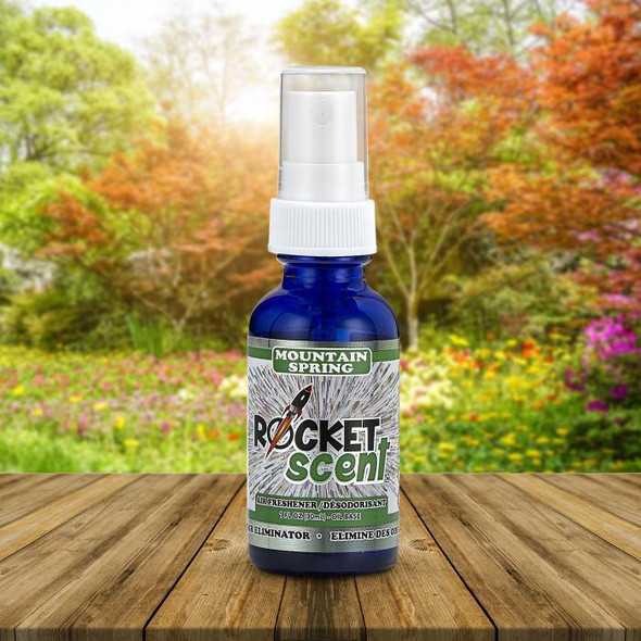 ROCKET SCENT AIR FRESHENER 1OZ MOUNTAIN SPRINGS 1744