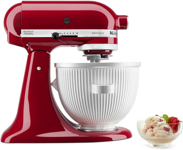 FOOD ICE CREAM MAKER ATTACHMENT KITCHENAID KSMICM