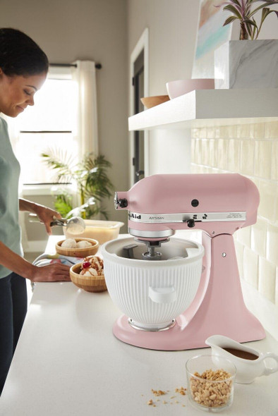 FOOD ICE CREAM MAKER ATTACHMENT KITCHENAID KSMICM