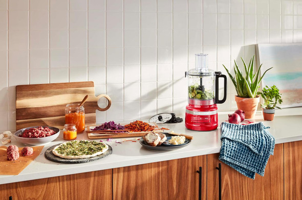 FOOD PROCESSOR KITCHENAID KFP0921ER 9CUP EMPIRE RED 1Y
