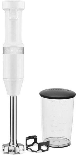 BLENDER KITCHENAID KHBV53WH VARIABLE SPEED CORDED HAND BLENDER WHITE 1Y