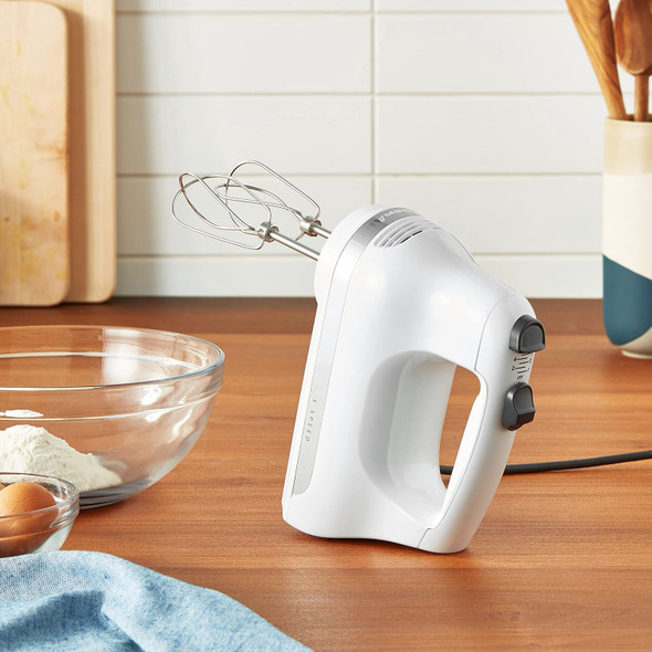 CAKE MIXER HAND KITCHENAID KHM512WH 5-SPEED WHITE