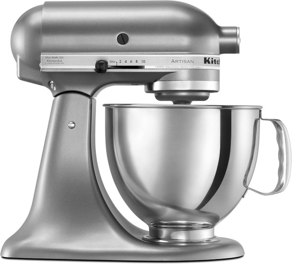 CAKE MIXER STAND KITCHENAID KSM150PSCU ARTISAN CONTOUR SILVER 5Q 1Y