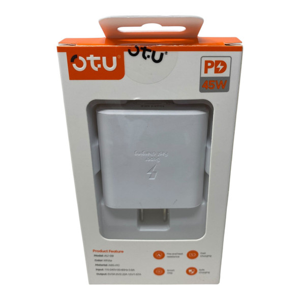 CHARGER ADAPTER USB OTU AU-09 45W PD SMART AND FAST
