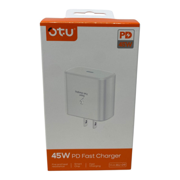 CHARGER ADAPTER USB OTU AU-09 45W PD SMART AND FAST