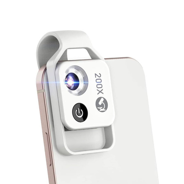 PHONE 200X SMARTPHONE MICROSCOPE WITH CPL LENS APEXEL APL-MS002CWH