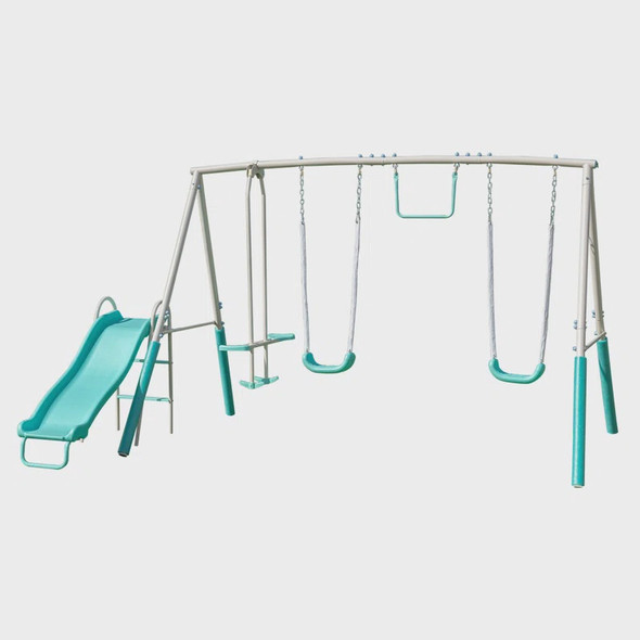 Swing Set Outdoor Sportspower Arcadia Teal / Blue