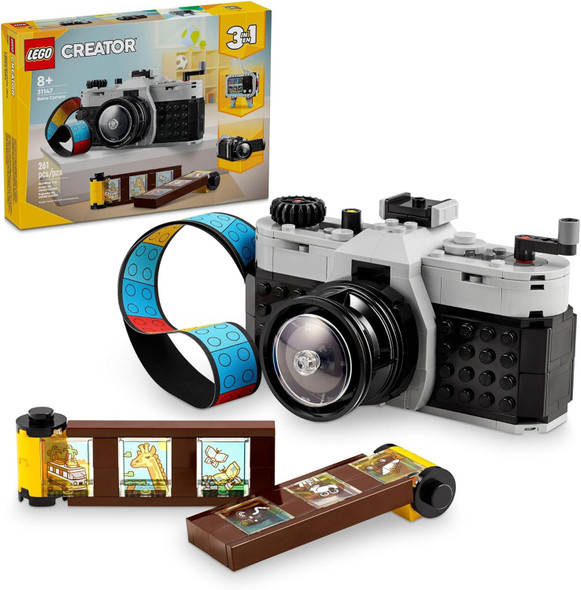 Toy LEGO Creator Retro Camera 3 in 1 31147 261pcs