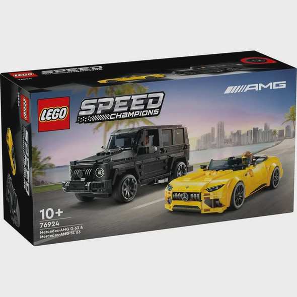 Toy LEGO Speed Champions Mercedes-AMG G 63 & Mercedes-AMG SL 63 F1 76924 808pcs