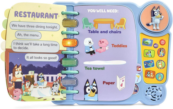 Toy VTech Bluey Bluey's Book of Games Toy VTech Bluey Bluey's Book of Games
