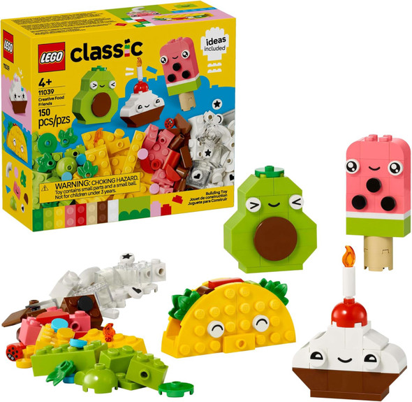 Toy LEGO Classic Creative Food Friends 11039 150pcs