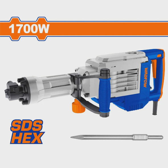 DRILL GUN WADFOW UWDB1D90 DEMOLITION HAMMER 1700W DRILL GUN WADFOW UWDB1D90 DEMOLITION HAMMER 1700W