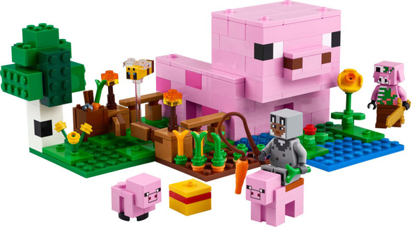 Lego LEGO Minecraft The Baby Pig House 21268 238pcs