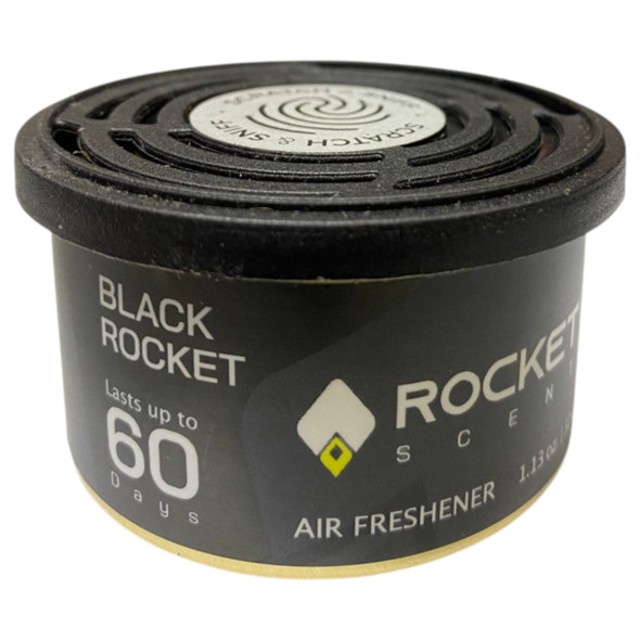 ROCKET SCENT CAN AIR FRESHENER BLACK RS-1751 S1001