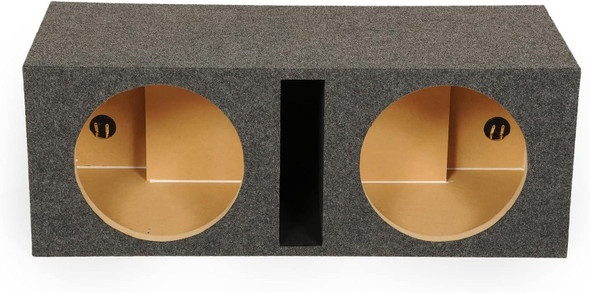 SPEAKER BOX 10" EMPTY DUAL BVHD-210C HEAVY DUTY L VENTED ENCLOSURE WITH 1" FACE PIPEMAN'S